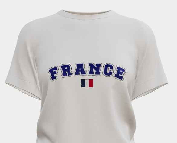 Baby Tee FRANCE -  I Heart Creation™