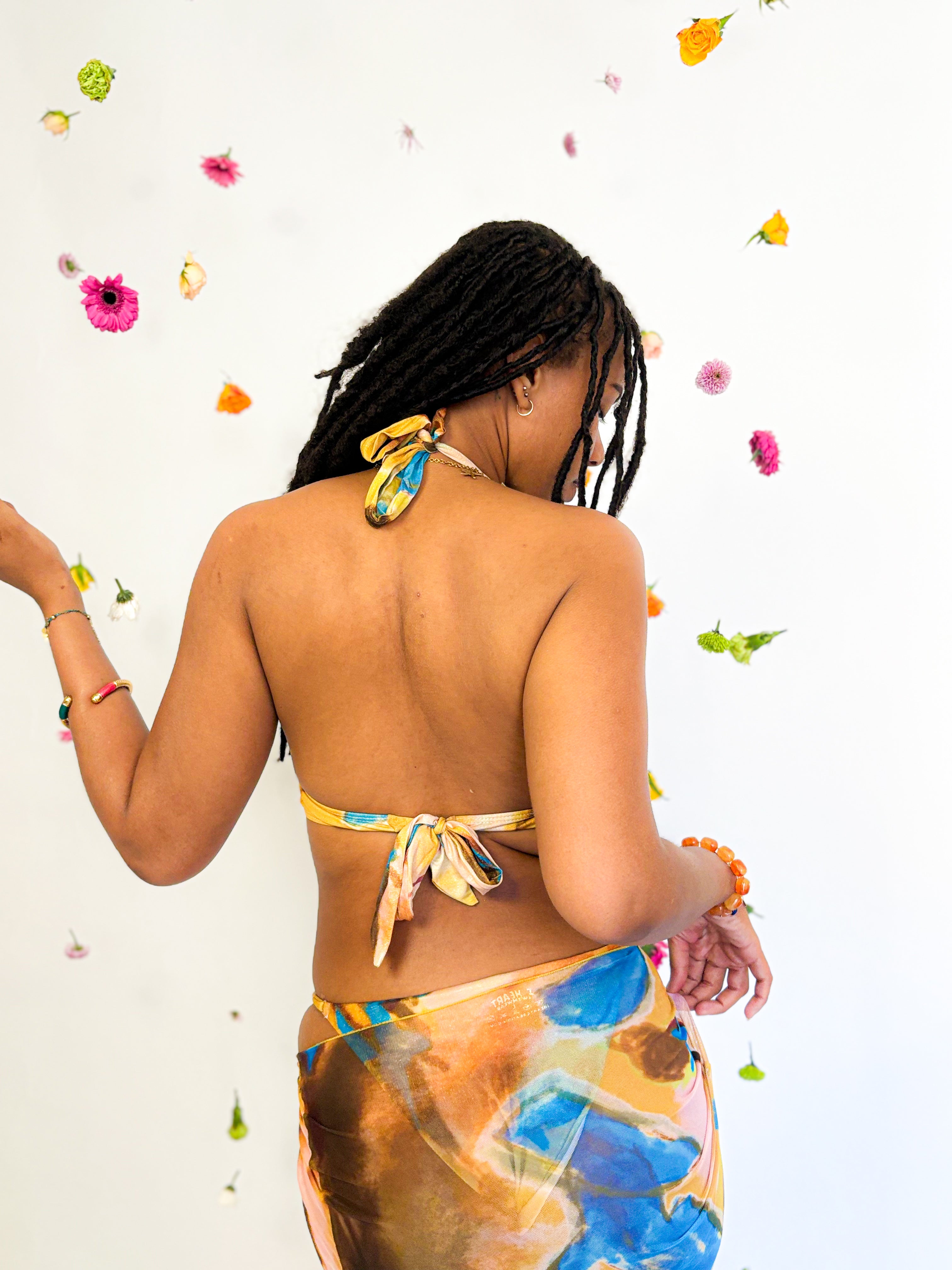 CANGGU shiny bikini swimsuit