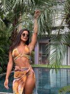 Ensemble Paréo & Maillot de bain CANGGU