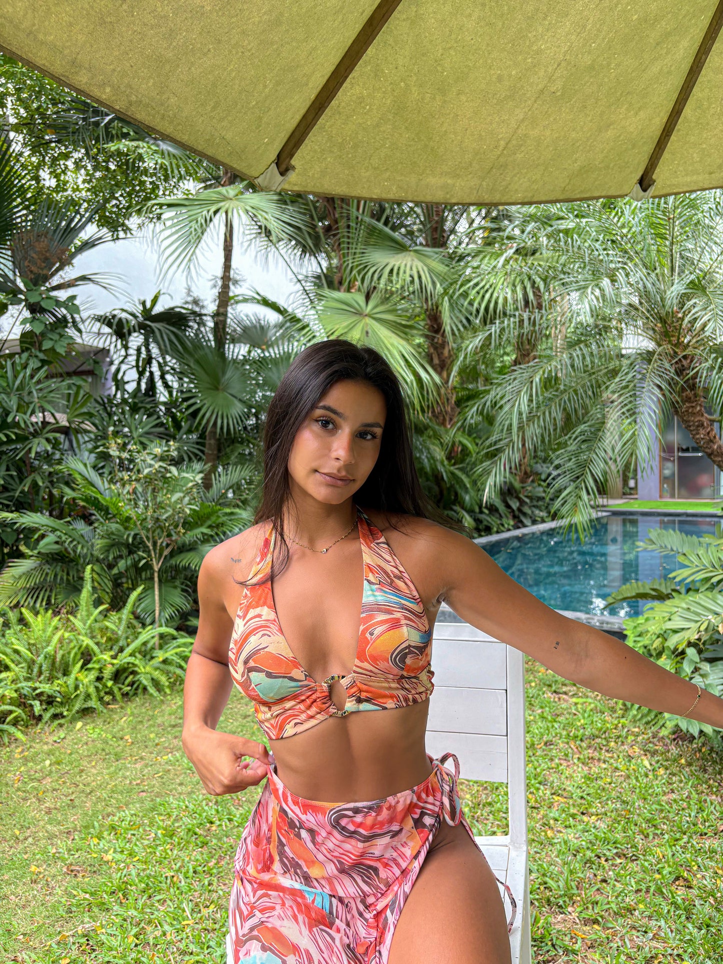 Swimsuit bikini CANGGU scintillant