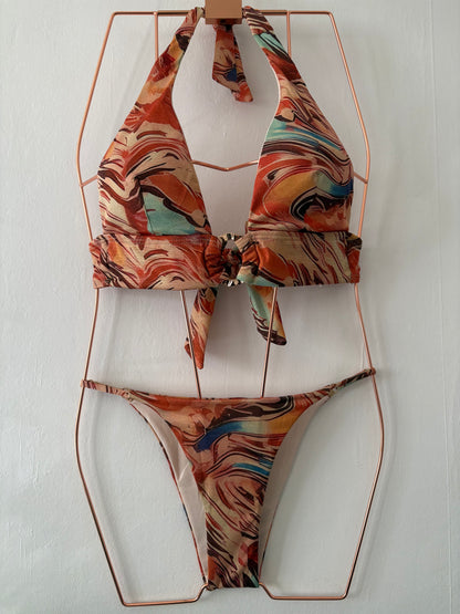 Swimsuit bikini CANGGU scintillant