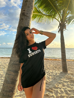T-Shirt personnalisale avec le texte de votre choix, Sunsets, YourSelf, I Heart ME, à offrir ou se faire plaisir – Collection I Heart Creation
