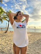 T-Shirt I Heart personnalisé avec le texte de votre choix, petit amie, YourSelf, I Heart ME, à offrir ou se faire plaisir – Collection T-Shirt & Baby Tee I Heart Creation